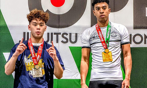 LUJ's Ocean Shioya Competes in Jiu Jitsu Tournament