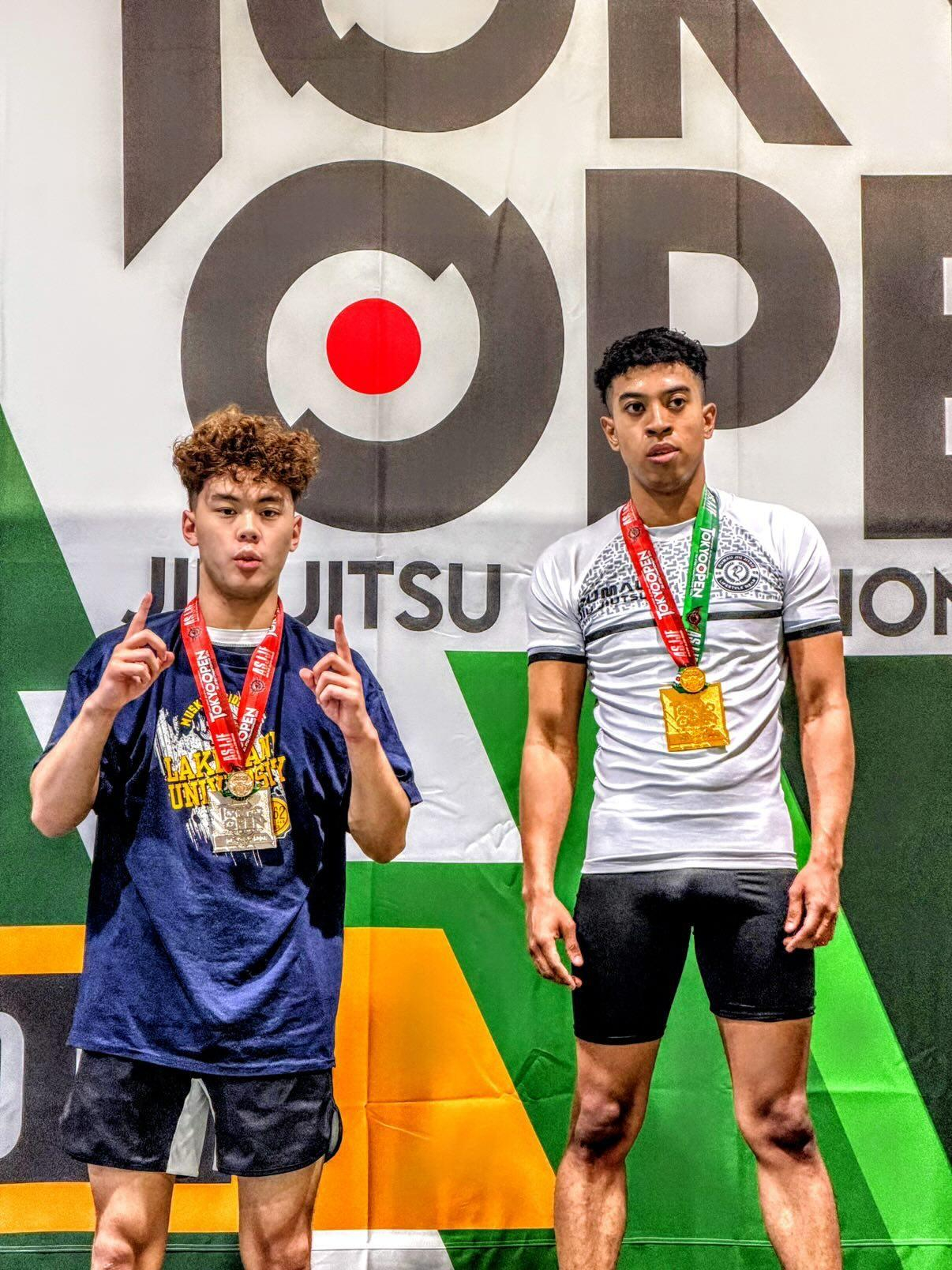 LUJ's Ocean Shioya Competes in Jiu Jitsu Tournament