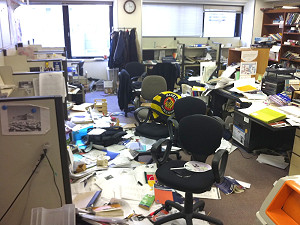 Earthquake office