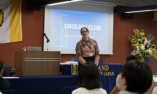 LUJ and the Sumida Board of Education Launch an English Club