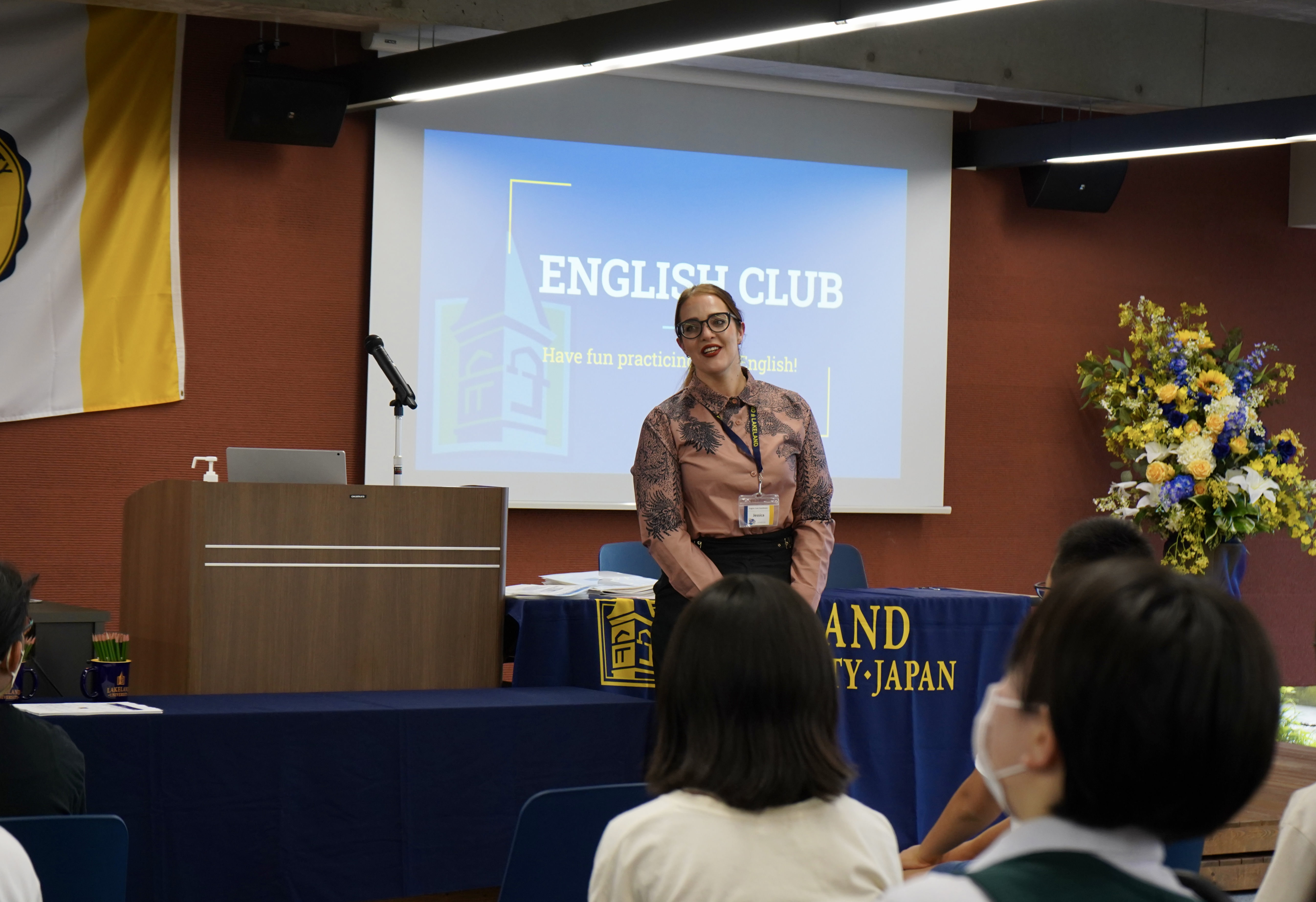 LUJ and the Sumida Board of Education Launch an English Club