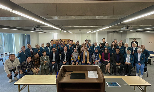 The University of Lampung Visits LUJ Campus