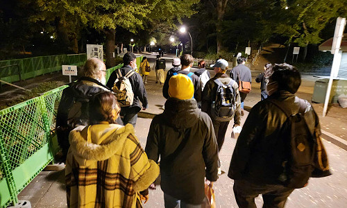 LUJ Sociology Class Assists Homeless Organization in Ueno