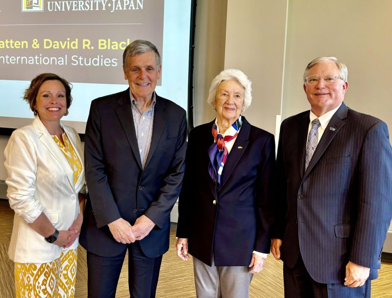 VWU and Lakeland University announce establishment of the Jane P. Batten and David R. Black School for International Studies
